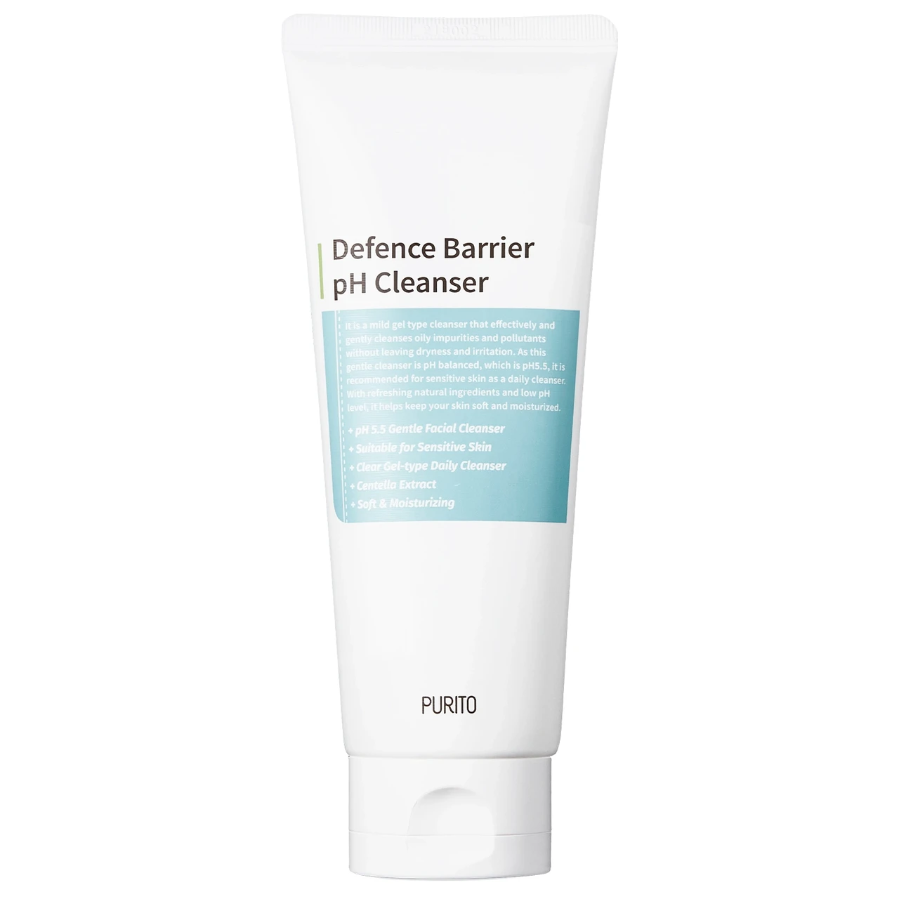 Слабокислотний гель для делікатного очищення шкіри PURITO Defence Barrier Ph Cleanser 150 мл