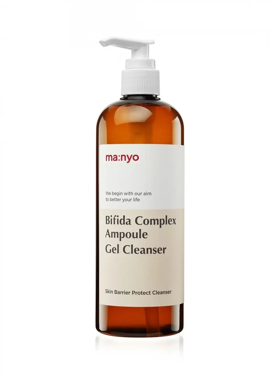 Очищуючий гель з біфідобактеріями Manyo Bifida Complex Ampoule Gel Cleanser, 400 мл