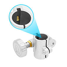 Тримач різака регульований діаметр 30 мм DR30, кронштейн для кріплення плазмотрону або газового різака, фото 3