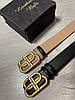 Стильный жіночий ремінь Balenciaga натуральна шкіра 3.5см Баленсіага, фото 2