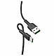 Кабель для заряджання Hoco X33 100см 5A Чорний USB Type-C Android Super Charge, фото 2