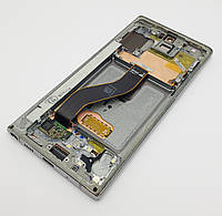 Уценка. Дисплей Samsung Note 10 (SM-N970) с разборки (разбит, мерцает половина дисплея)