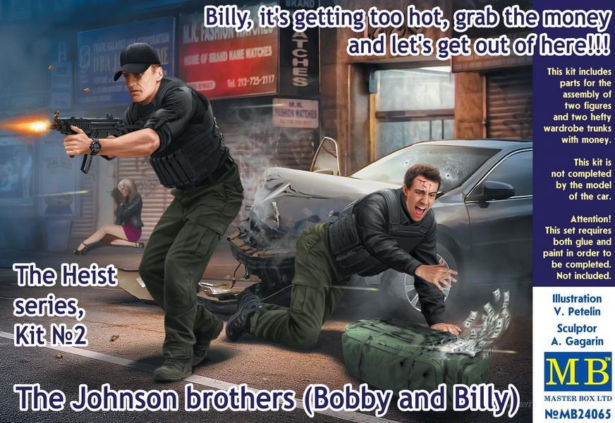 Серія Пограбування, набір №2. Брати Джонсон (Боббі та Біллі). 1/24 MASTER BOX 24065