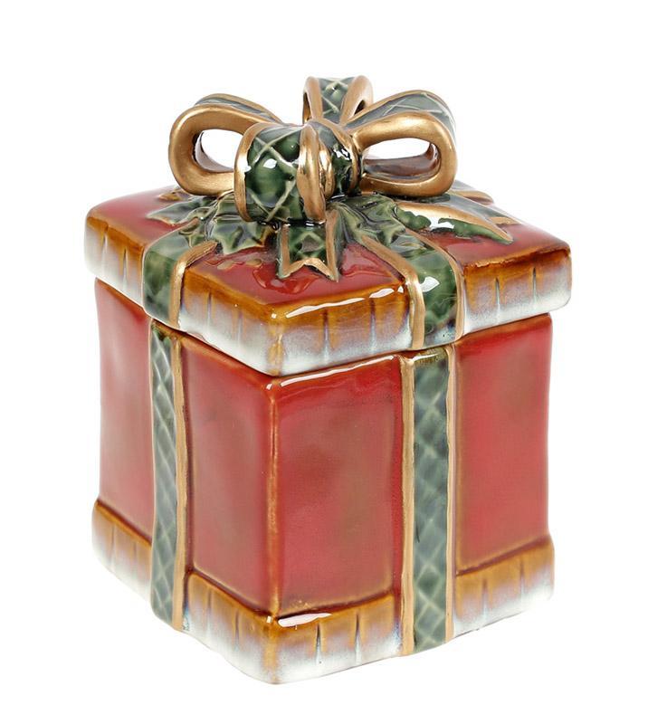 Банка керамічна «Подарунок» 350мл smile smile , 10х10х14см smile smile, фото 1