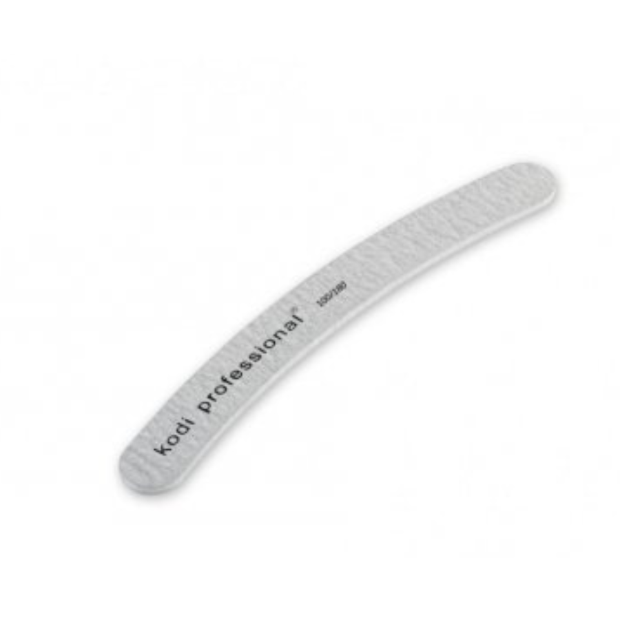 Пилка для нігтів Kodi (Banana Grey) 100/180, фото 1