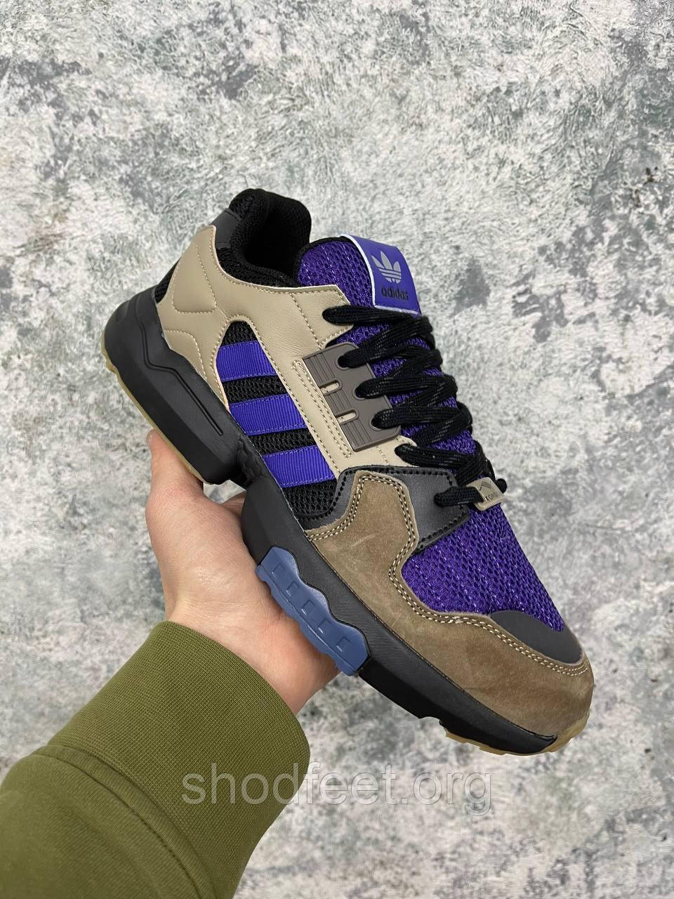 Чоловічі кросівки Adidas Zx Torsion Packet Shoes Mega Violet