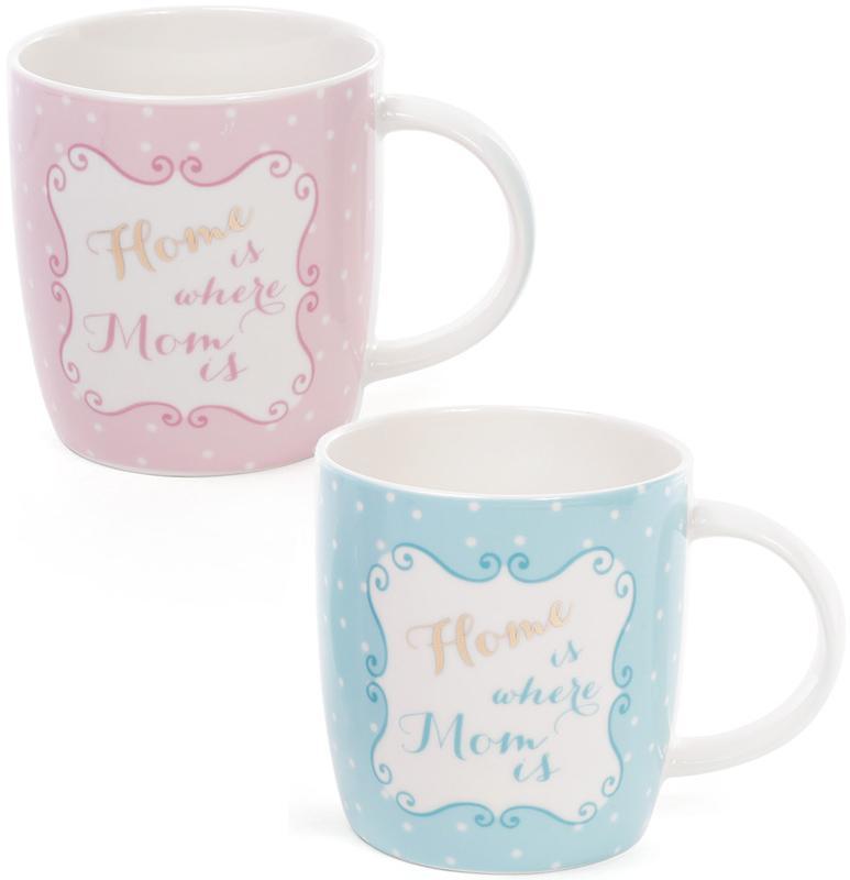 Кружка порцелянова "Будінок - там, де мама" 400мл smile smile, фото 1