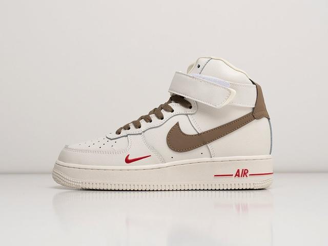 Nike Air Force 1 Mid White фото
