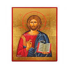 Ікона Спаситель Ісус Христос писана на холсті 15 Х 19 см