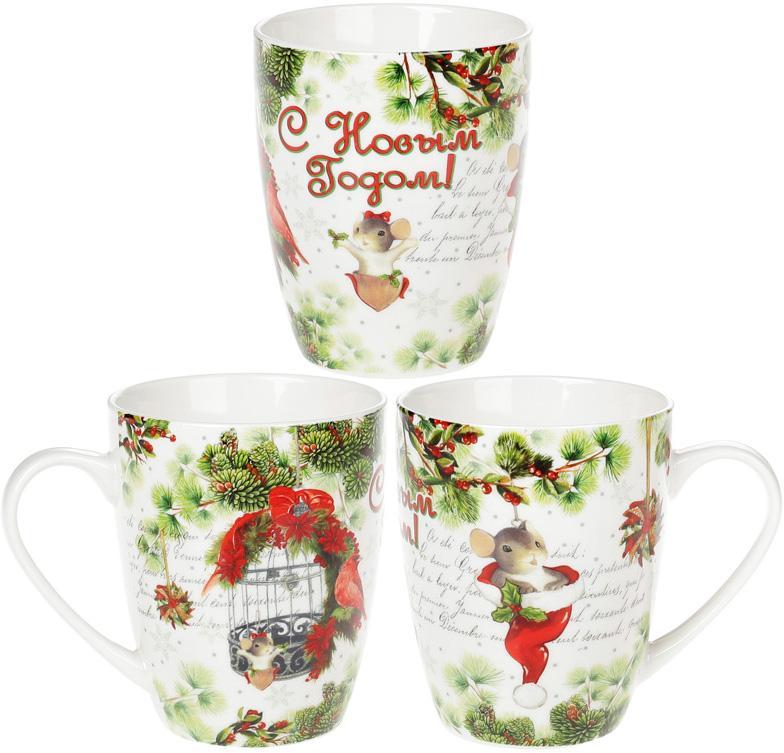 Кружка порцелянова "З Новим Роком!" 350мл smile smile, фото 1