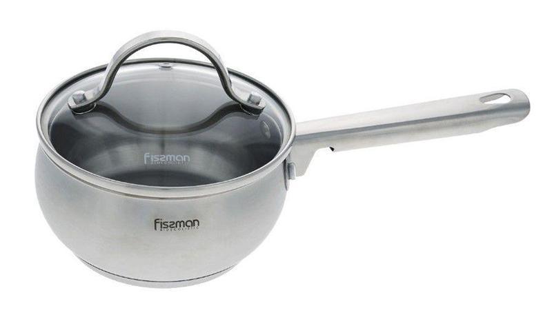 Ківш Fissman Martinez 1.1л smile з нержавіючої сталі, фото 1