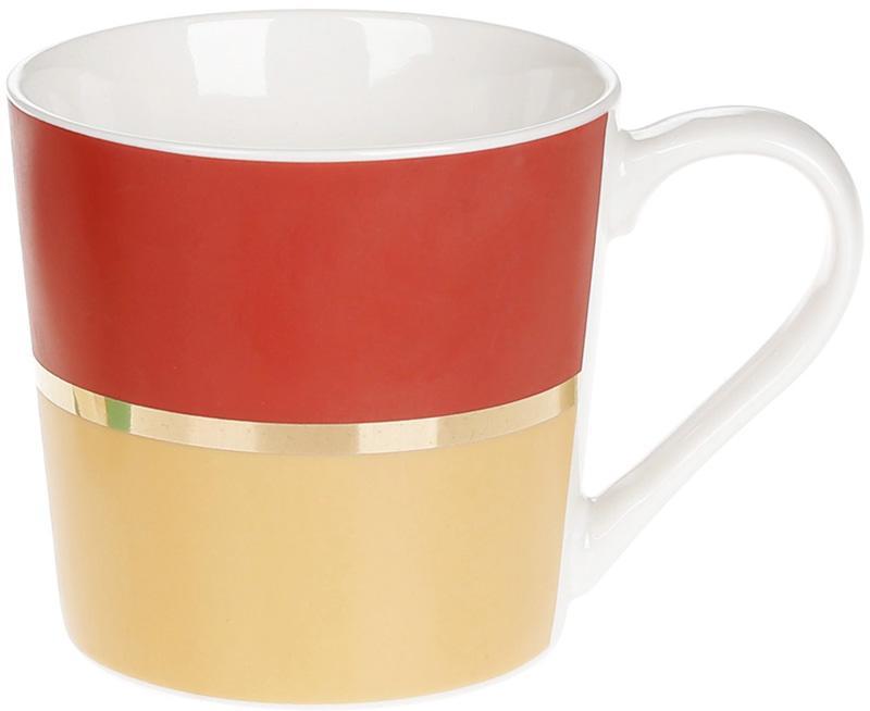 Кружка порцелянова "Джайв" 350мл smile теракота, фото 1