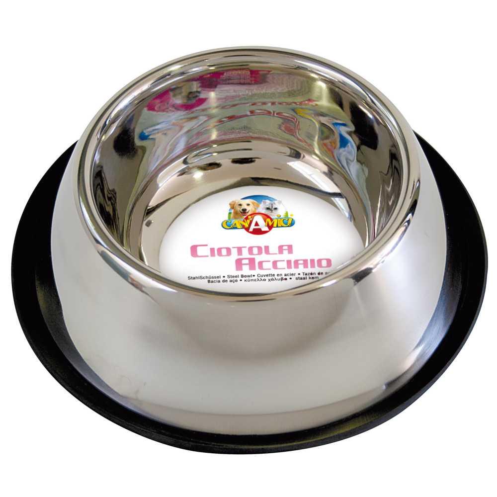 Миска CROCI для спанієля, нерж., 0,9л, 24см, фото 1