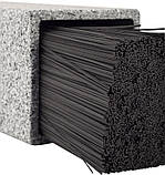 Підставка-колода Ofenbach Black Lead для кухонних ножів 11х11х26см smile з секцією для ножиць, фото 3