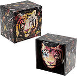 Кружка порцелянова "Тигр" 380мл smile чорний, фото 4