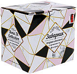 Кружка-заварник "Рожевий зигзаг" 380мл smile з металевим ситом, фото 3