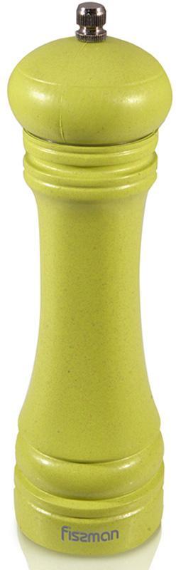 Мл smile smile ин для спецій (перцемолка) Fissman Spice 25х6см smile , бамбуковий салатовий корпус, фото 1