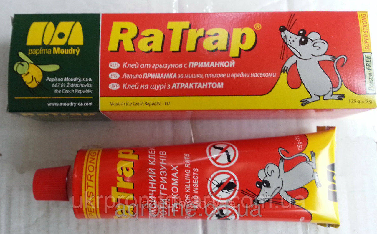 Клей Ратрап (RaTrap) 135 г від гризунів і комах для відлову
