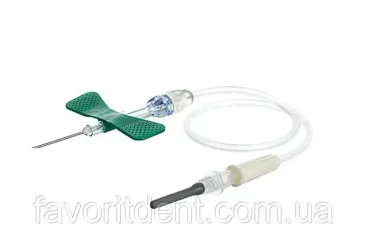 Голки для забору венозної крові Vacuette 21G x 3/4" катетер 1/2 (30 см)