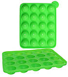 Силіконова форма для Кейк попс (CAKE POPS) 23х19см smile   20 осередків, фото 5