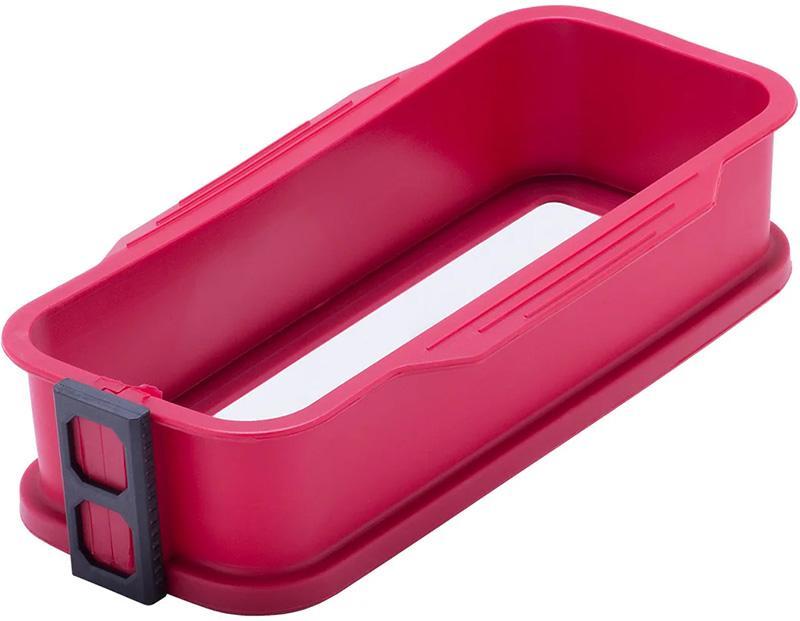 Форма для випічки Kamille Bethen 26х11см smile   роз'ємна з жароміцним скляним дном, хлібна, фото 1