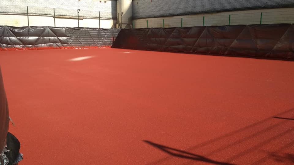 Покриття Conipur 1S. Спортивний майданчик 540 м2 3