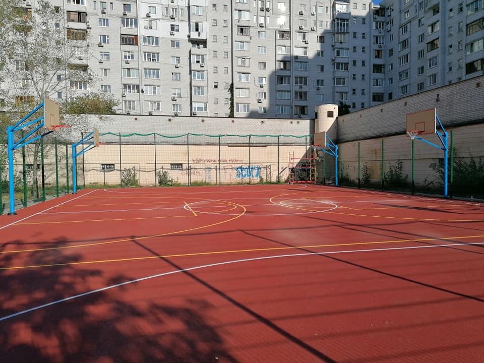 Покриття Conipur 1S. Спортивний майданчик 540 м2 5