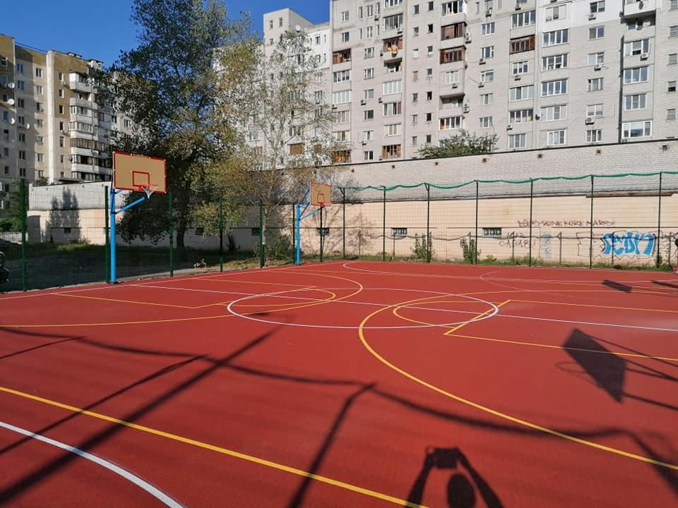 Покриття Conipur 1S. Спортивний майданчик 540 м2 6