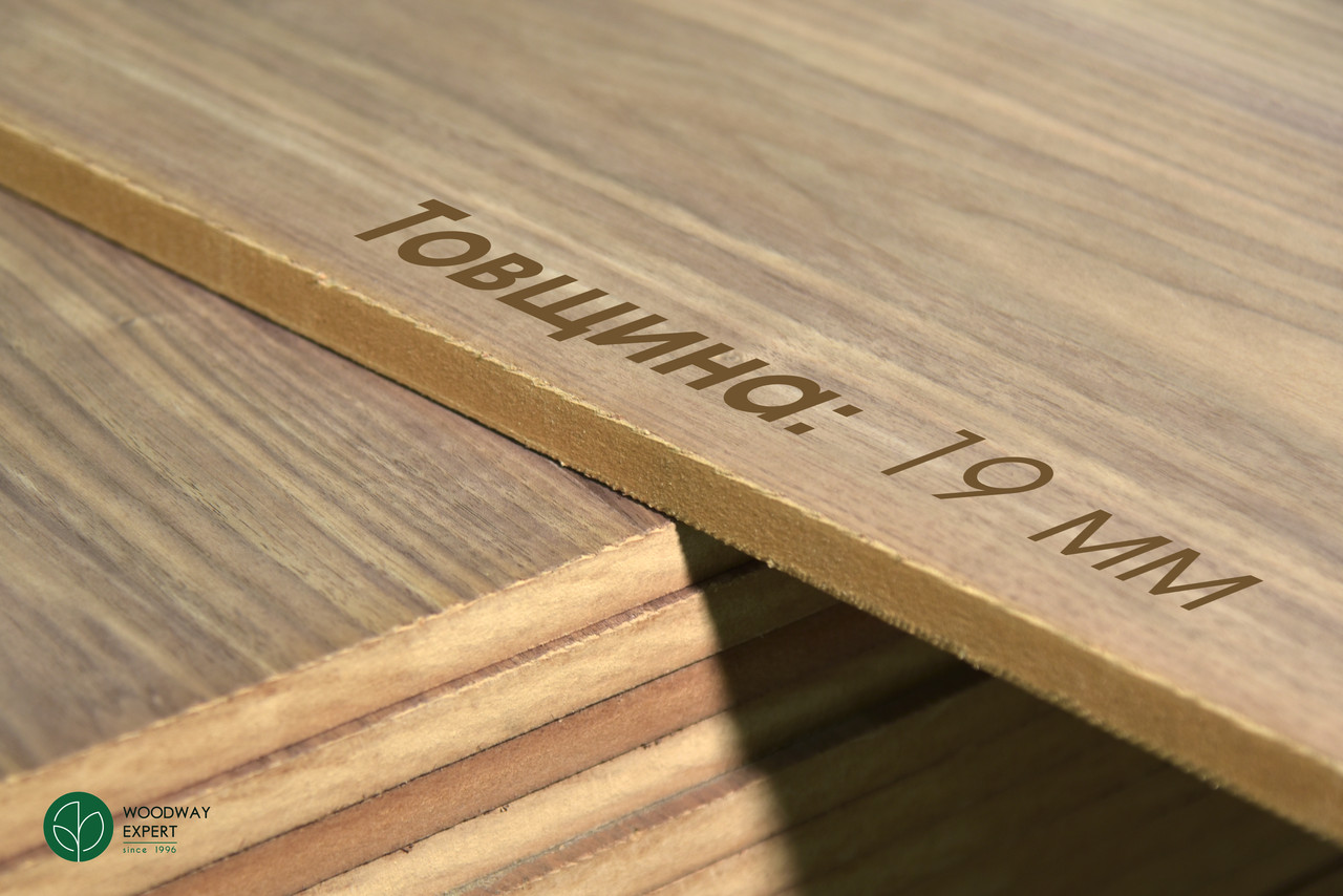 // Плита МДФ шпонированная 19 мм 2,80х2,07 м – Орех Американский ...