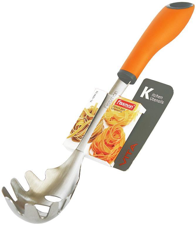 Ложка для спагеті Fissman Vita 32см smile    з нержавіючої сталі, фото 1
