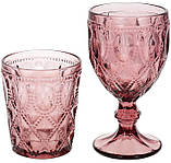 Набір 6 винних келихів Siena Toscana 300мл smile скло пурпурне, фото 2