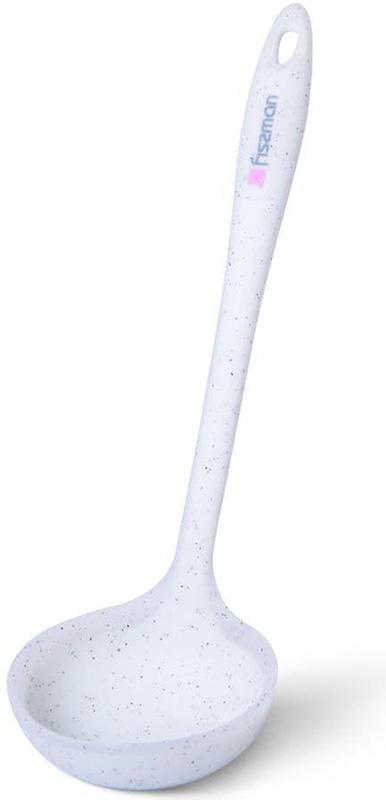 Половник Fissman Bianca 32см smile / 130мл smile smile нейлон+силікон, фото 1