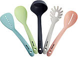 Набір кухонного приладдя Kamille Kitchen Utensils 5 предметів, нейлон, фото 3