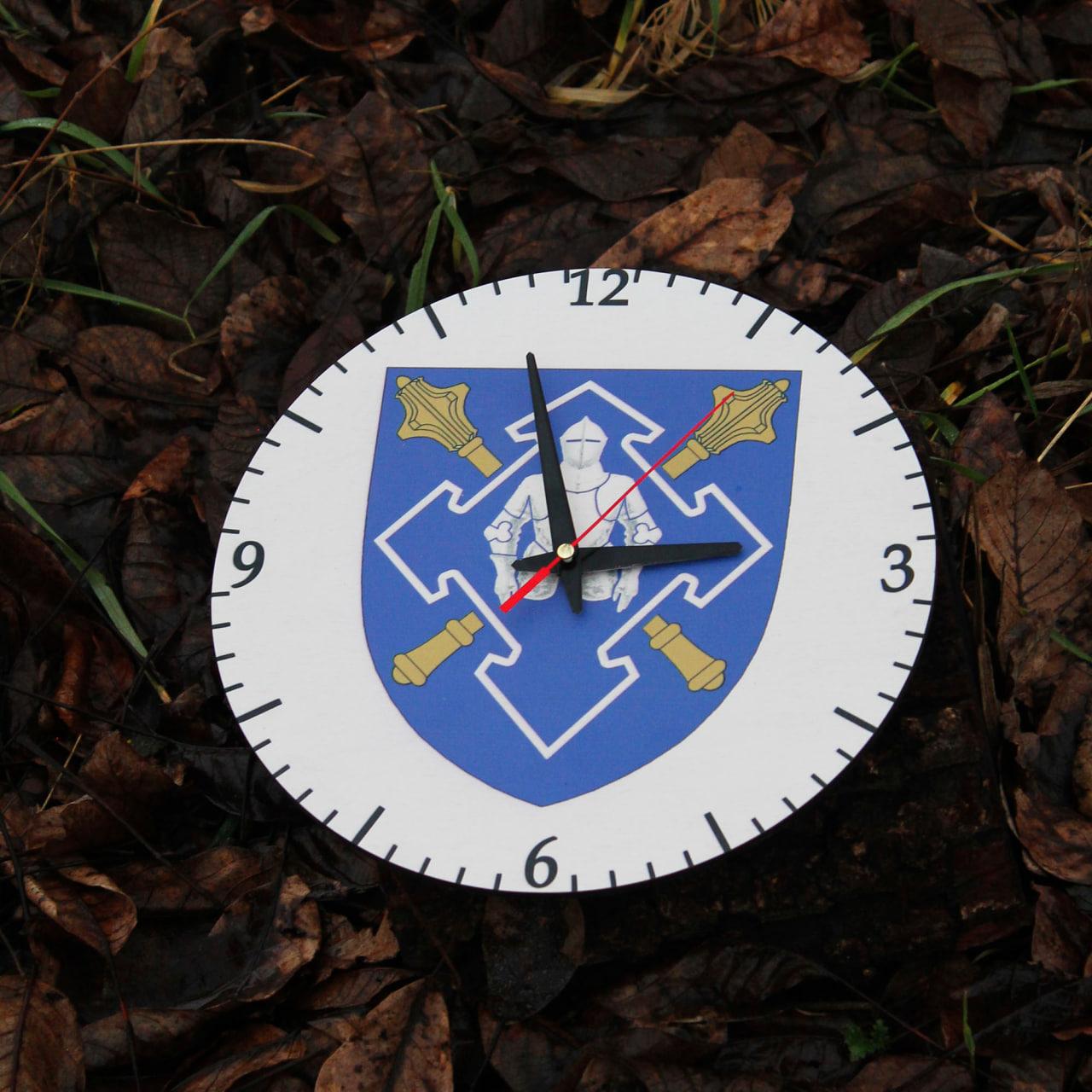 Річник із вашим логотипом, Настінний годинник із лого, УФ друк