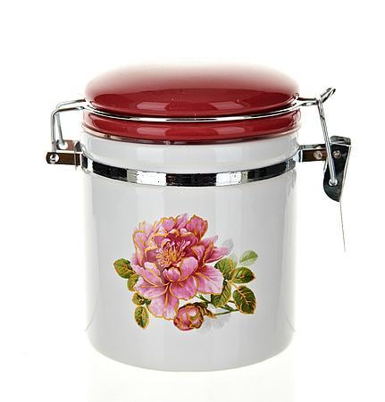 Банка "Райський сад" 220мл smile smile для сипучих продуктів з металевою затяжкою, фото 1