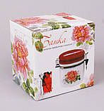 Банка "Райський сад" 220мл smile smile для сипучих продуктів з металевою затяжкою, фото 3