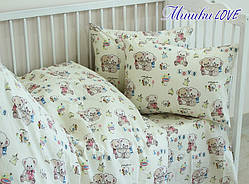 Дитяча постільна білизна у ліжечко ТМ TAG Ведмежатка Love