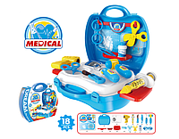 Детский игрушечный набор врача в чемодане BOWA