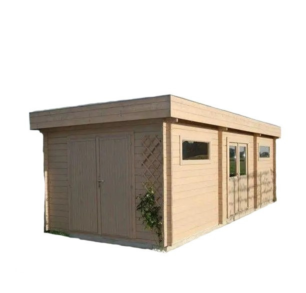 Сучасний сарай, госпблок для дачі з дерева 8,0х3,0 м. від виробника Modern barn - 110