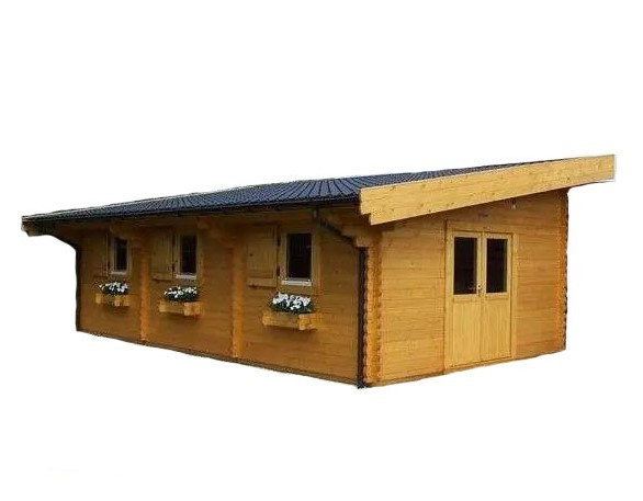 Сучасний сарай, госпблок для дачі з дерева 7,5х4,0 м. від виробника Modern barn - 112