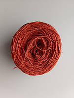 Пряжа для вязания (полушерсть) оранжевый