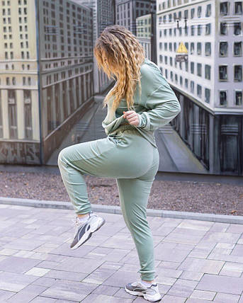 Розкішний жіночий костюм, тканина "Велюр" 54, 56, 58, 62, 64, 66 розмір 58, фото 2