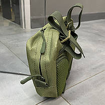 Сумка напашник для бронежилета на Моллі, напашник Олива, WINTAC, Cordura 1000D, тактичний підсумок напашник для плитоноски, фото 4