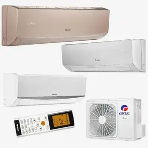 Настінний кондиціонер GREE LOMO INVERTER R32 GWH18QD-K6DND2D (45 м.кв), фото 2