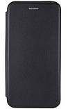 Чехол книжка Elite для Tecno Pop 2F (B1F) кожаный черный, чорна чохол книжка підставка TECNO POP 2F, фото 3