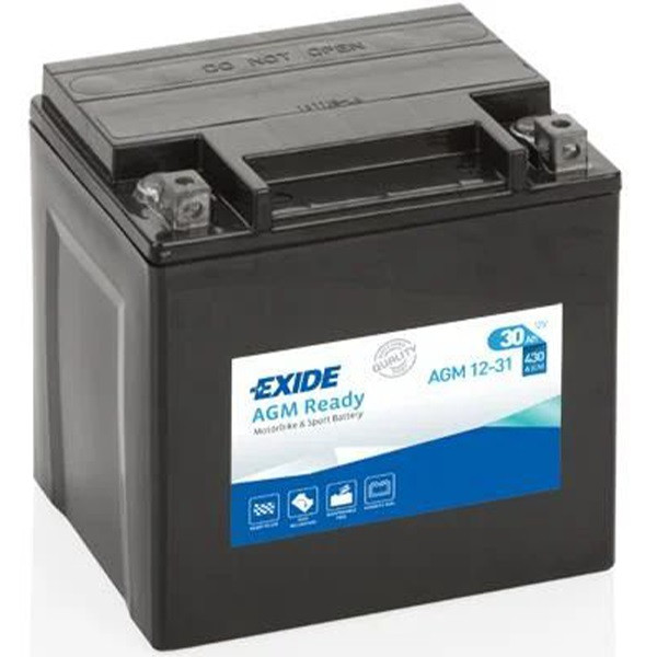 Мото аккумулятор Exide AGM Ready 30Ah 430A R+ (AGM 12-31), цена 4837 ...