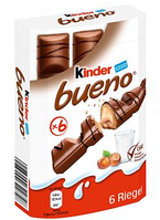 Шоколадные батончики Kinder Bueno, 129 г, 27 уп/ящ