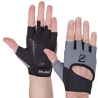 Перчатки для фитнеса MA-3886 S Черно-серый (07363064)