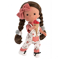 Испанская Кукла Llorens Виниловая Кукла Miss Minis "Miss Bella Pan" 52601