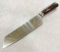 Кухонный нож 32,5 см качественный универсальный надежный для шеф-поваров из нержавеющей стали MR